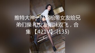 推特大神一杆钢枪带女友给兄弟们操 和女友姐妹双飞，合集 【421V】 (135)