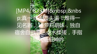 [MP4/ 833M]&nbsp;&nbsp;真·一线天馒头逼！难得一见名器，18萝莉萌妹，独自宿舍自慰，沾点水揉搓，手指插入低低呻吟