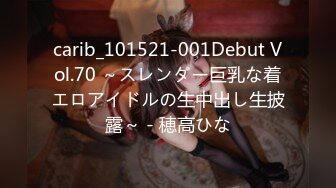 carib_101521-001Debut Vol.70 ～スレンダー巨乳な着エロアイドルの生中出し生披露～ - 穂高ひな